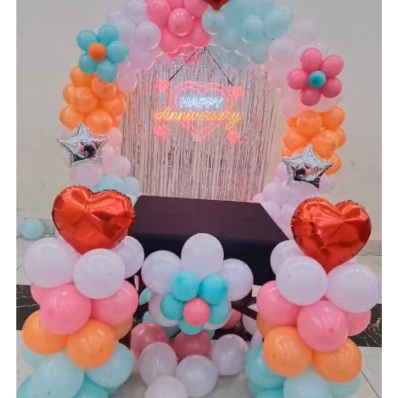 Ring Ballon Birthday Party Decoration