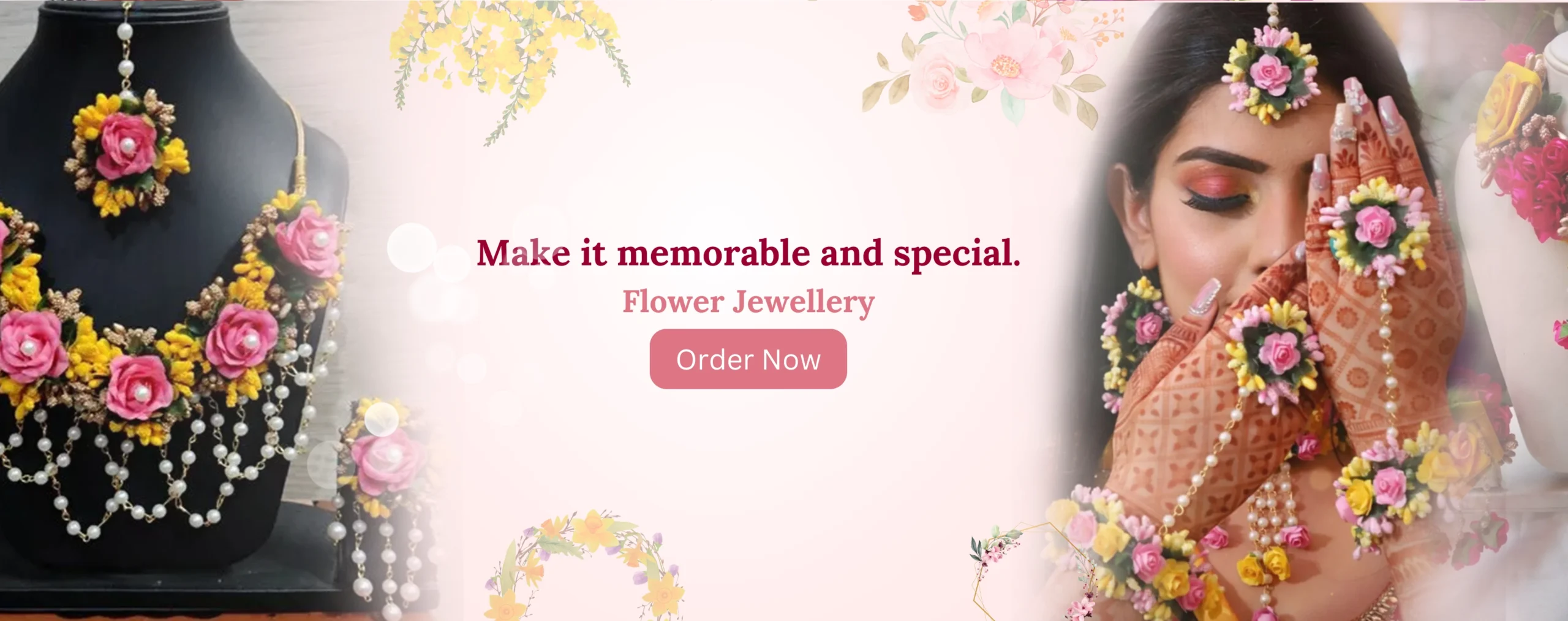 flower jewellery design