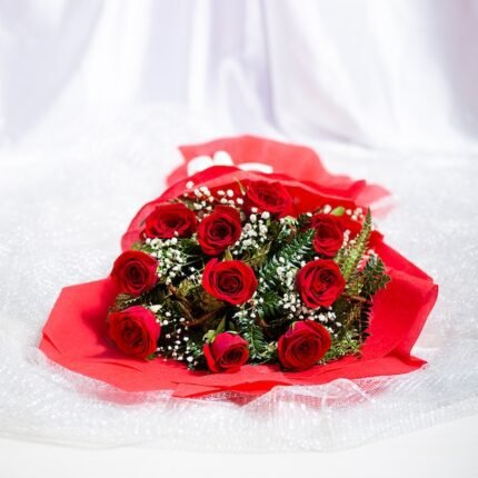 Blooming Insight Red Rose Bouquet