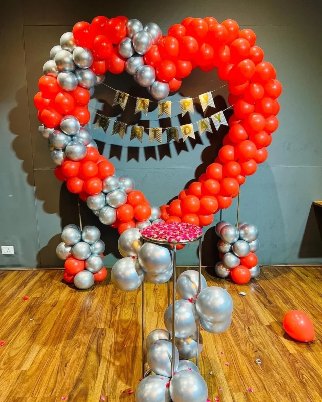 Balloon Heart Decoration For Your Special Day