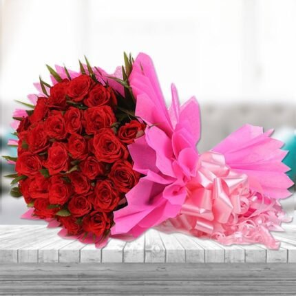 Treasure of Love Red Roses Bouquet