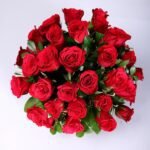 Red Roses Love Flowers Bouquet