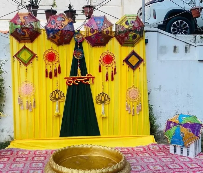 Best Haldi & Mehndi Decoration in Jind