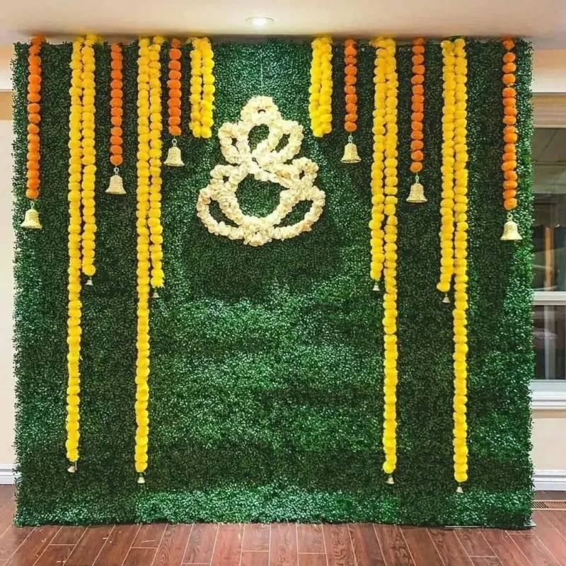 ganesh chaturthi decoration at home