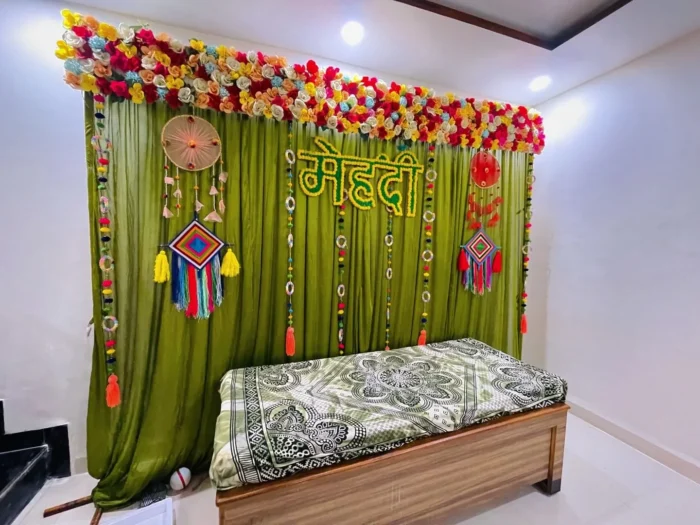 Mehendi Decoration At Home