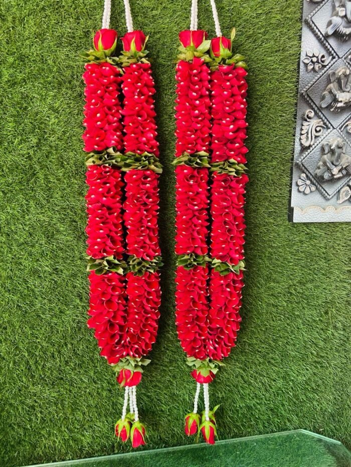 Rose Petals Varmala or Jaimala