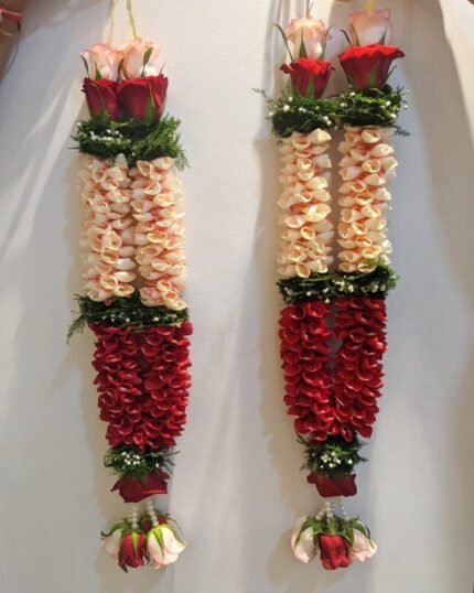 Red Rose Petals Varmala