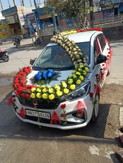 S Wali Wedding Car Decoration