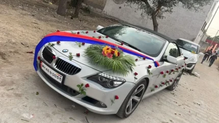 Luxury Wedding Car Decoration