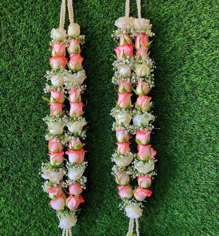 Pink Rose Varmala