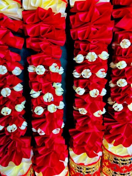 Red Rose And Mogra Jaimala Garland