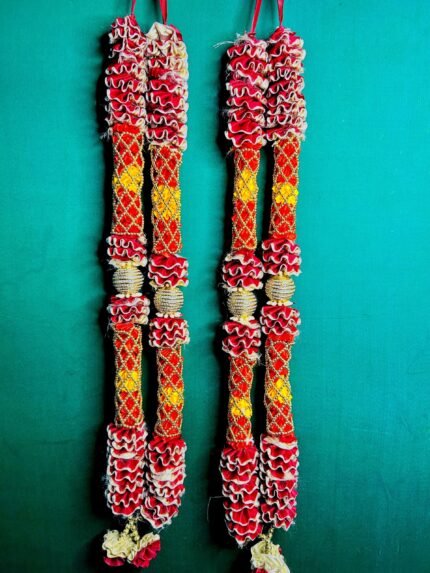 Red Rose Artificial Flower Varmala Jaimala Garland