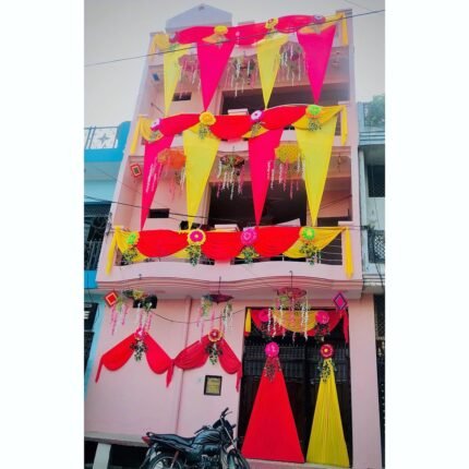 Chunni Decoration At Home For Wedding