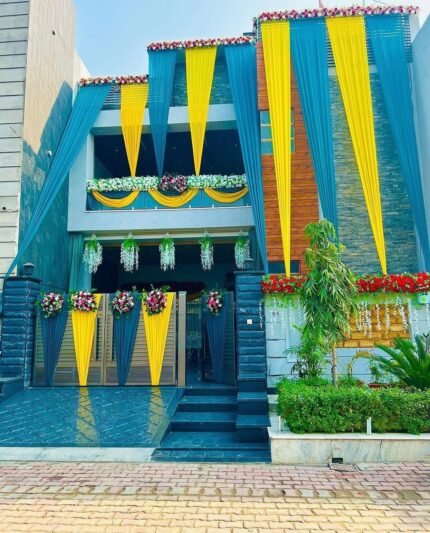 Chunni decoration from outside near me