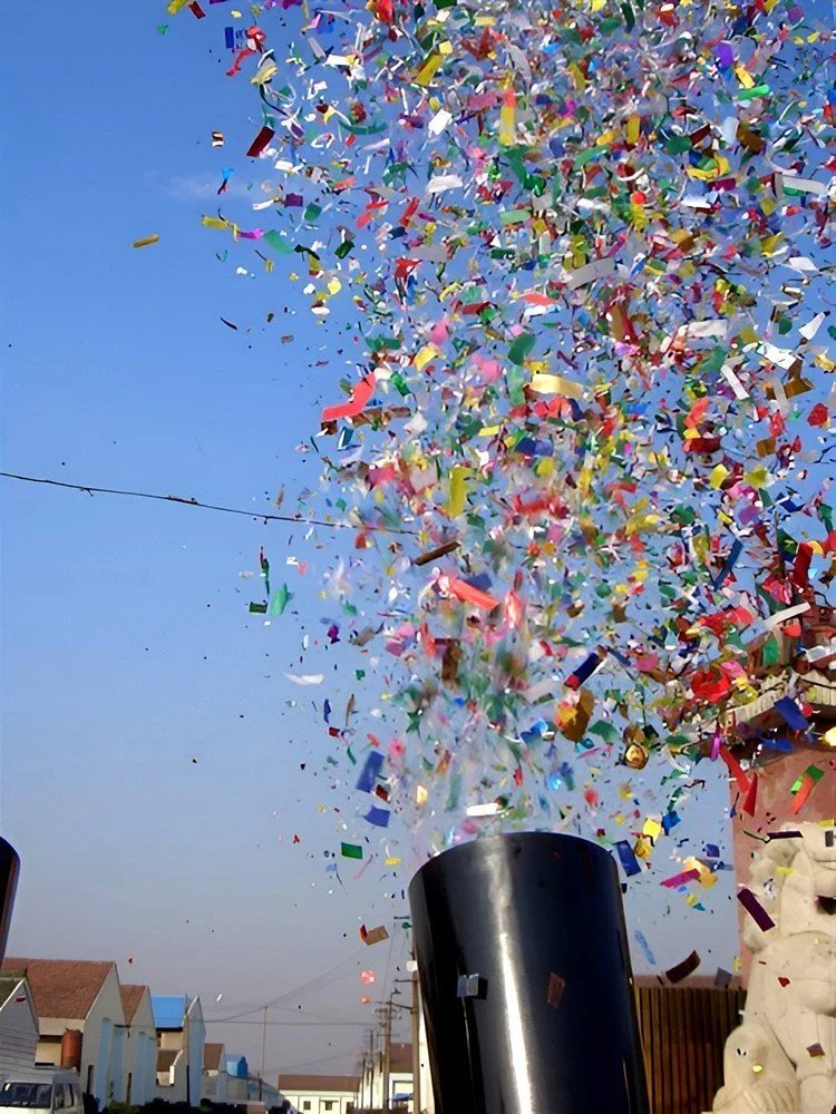 Paper Confetti Blaster For Weddings & Events In Delhi Noida Gurgaon