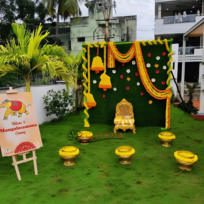 mehndi decoration at home near me
