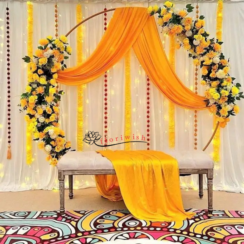 mehndi decoration at home near me
