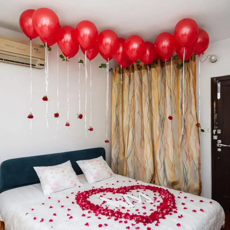 First Wedding Night Room Decoration In Delhi Noida Gurgaon