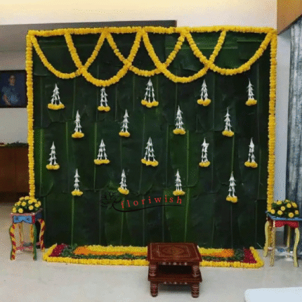Wedding Banana Leaf Decor