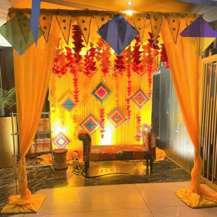 Colorful Backdrop Decoration