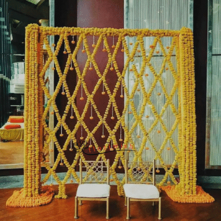Marigold Haldi Decoration
