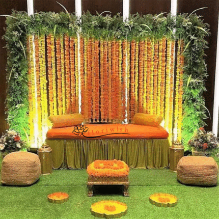 Flower Backdrop Decoration