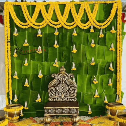 Home Haldi Decoration