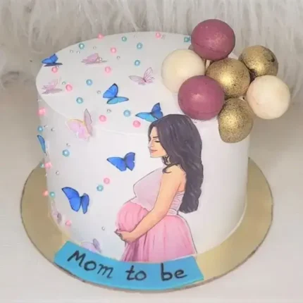 Mom To Be Baby Shower Cake