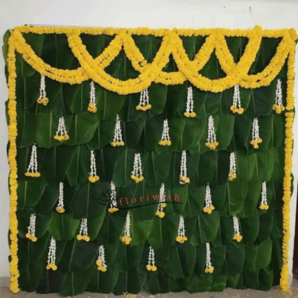 Traditional Haldi Decoration