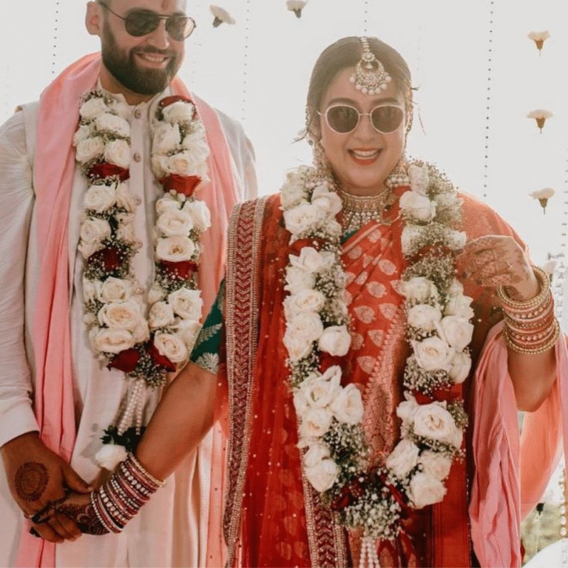 Same Day Fresh Flower Varmala Garland haar Delivery Delhi