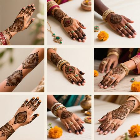 Top 10 Easy And Simple Mehndi Design Ideas