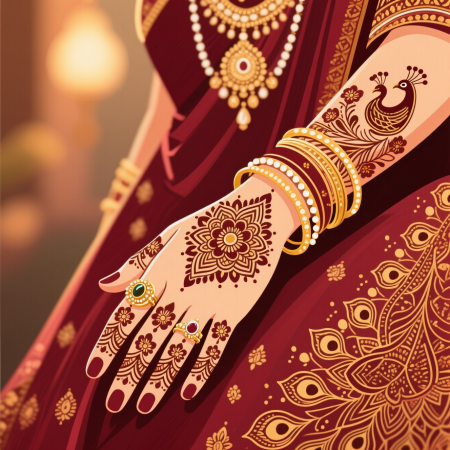 Top 10 Easy And Simple Mehndi Design Ideas