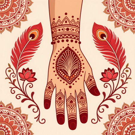 Top 10 Easy And Simple Mehndi Design Ideas
